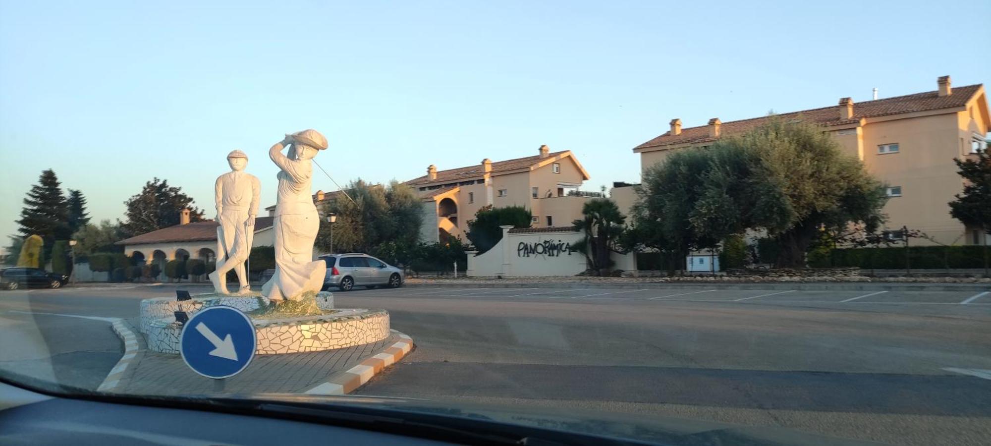Relax & Play Panoramic Golf Vinaroz, Sant Jordi Apartment Vinaros Bagian luar foto
